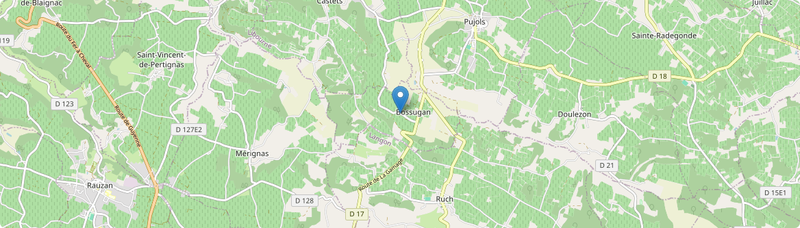 Bossugan - Carte