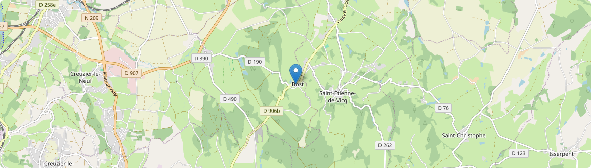 Bost - Carte