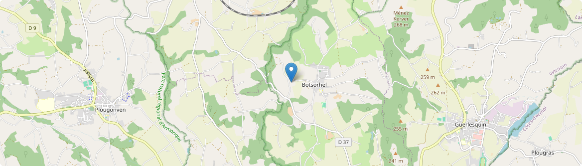 Botsorhel - Carte