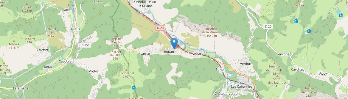 Bouan - Carte