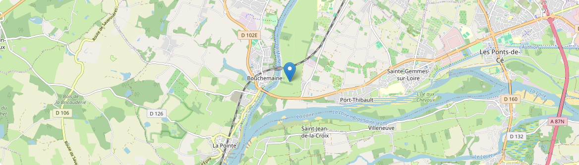 Bouchemaine - Carte