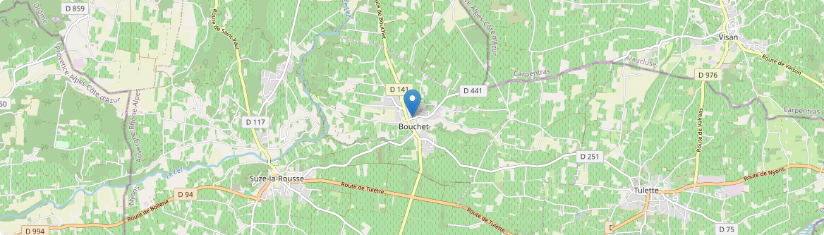 Bouchet - Carte