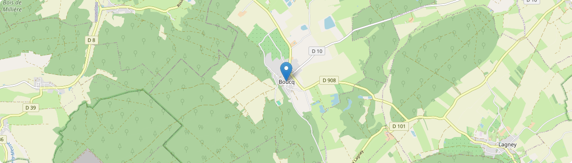 Boucq - Carte