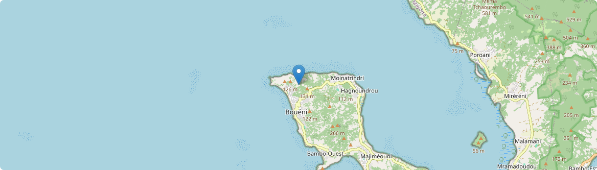 Bouéni - Carte