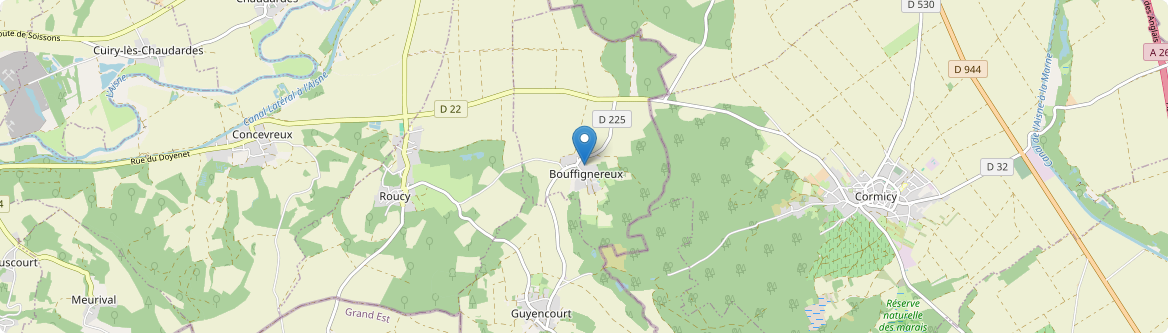 Bouffignereux - Carte