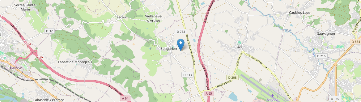 Bougarber - Carte