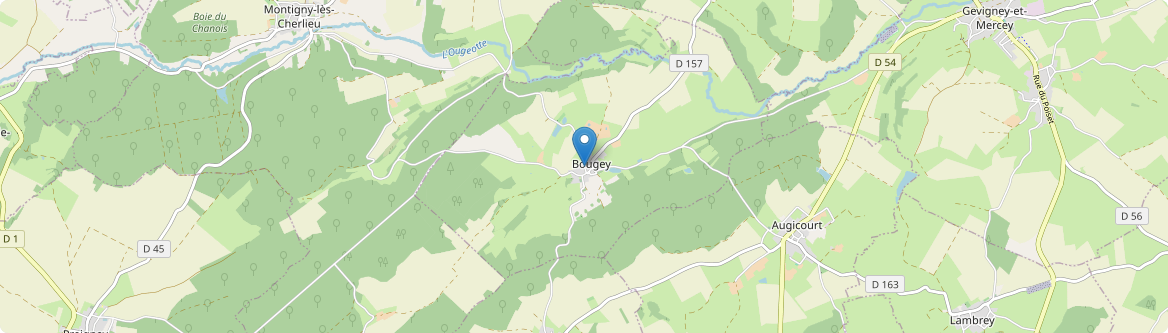 Bougey - Carte