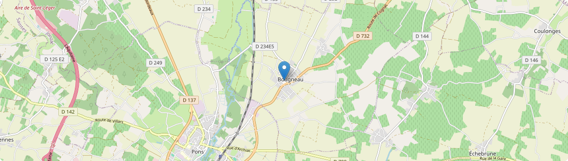 Bougneau - Carte