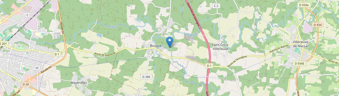 Bougue - Carte