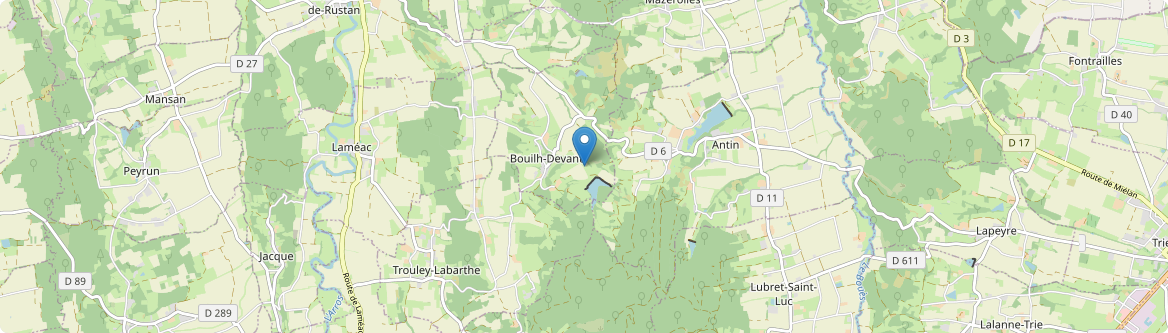 Bouilh-Devant - Carte