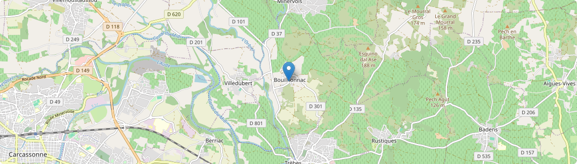 Bouilhonnac - Carte