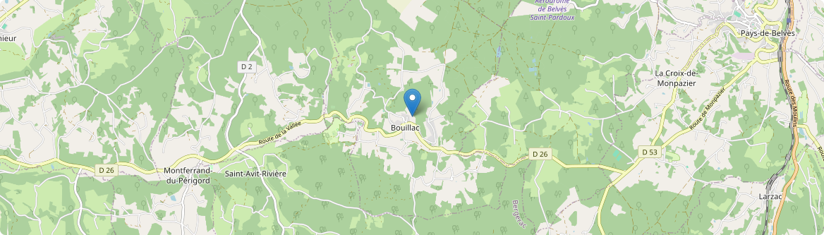 Bouillac - Carte
