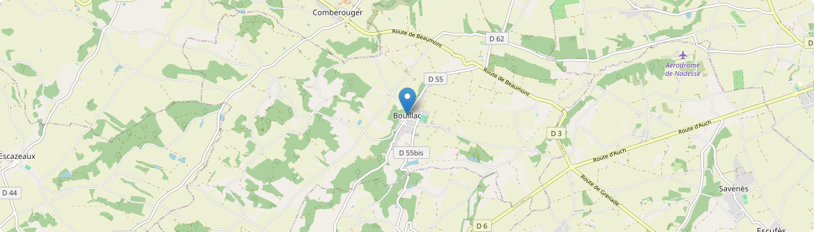 Bouillac - Carte