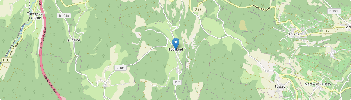 Bouilland - Carte