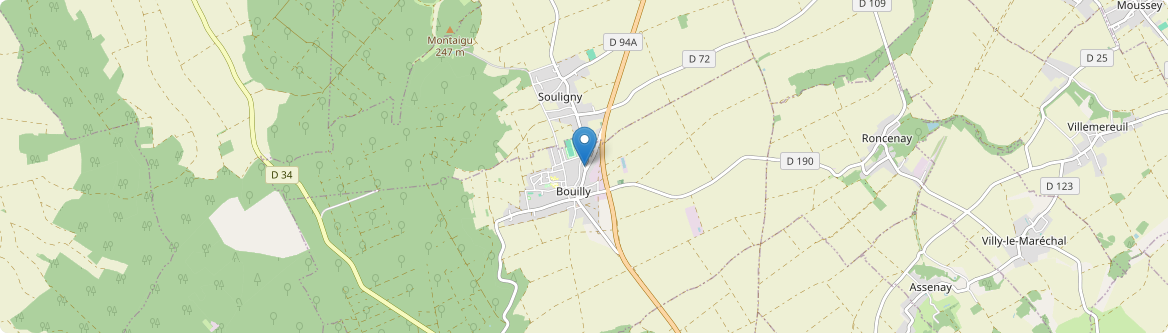 Bouilly - Carte