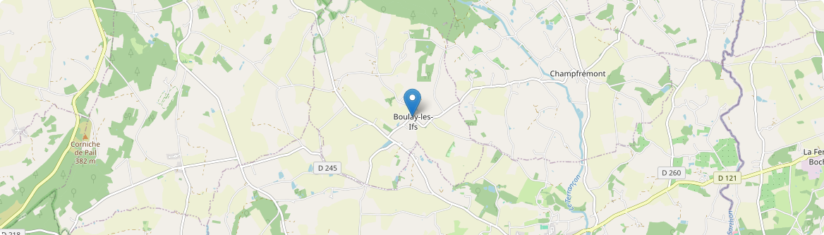 Boulay-les-Ifs - Carte