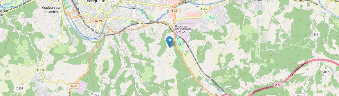 Boulazac Isle Manoire - Carte