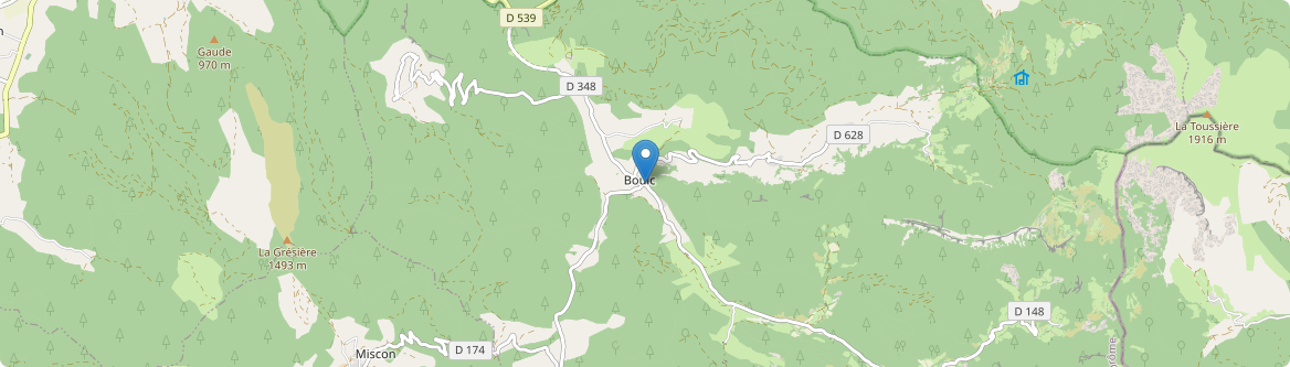 Boulc - Carte