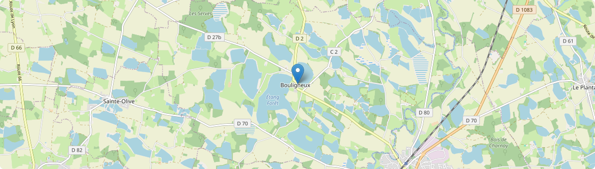 Bouligneux - Carte