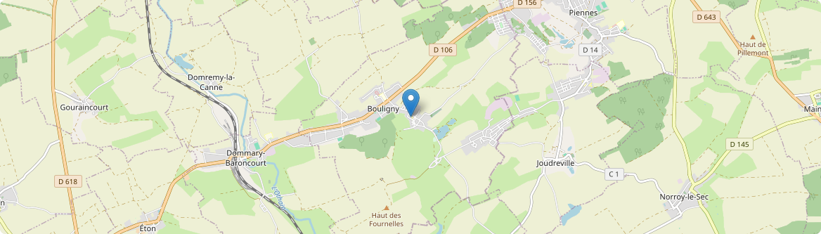 Bouligny - Carte