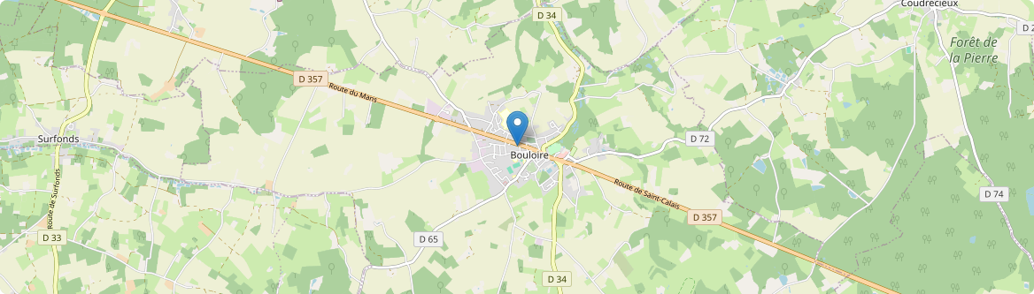 Bouloire - Carte