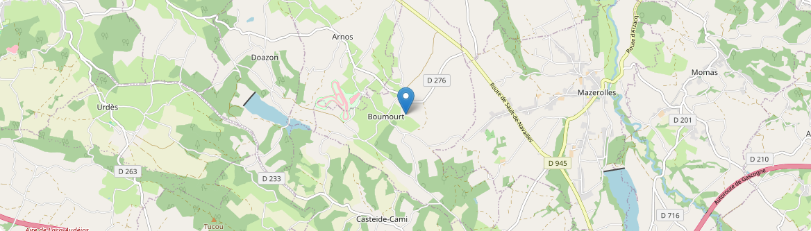 Boumourt - Carte