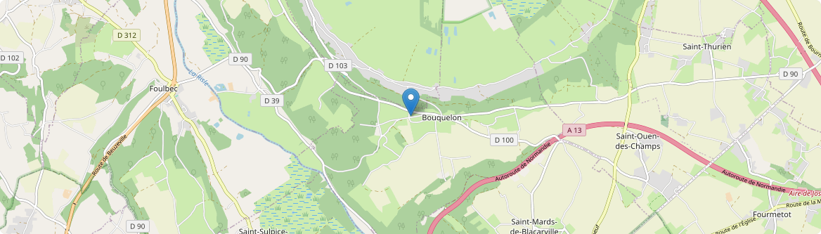 Bouquelon - Carte