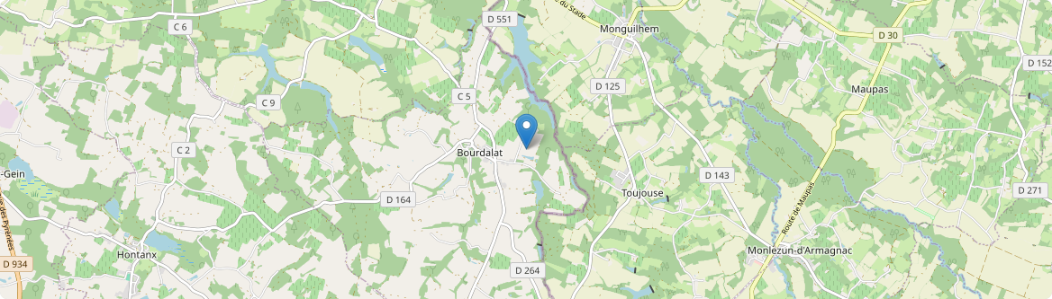 Bourdalat - Carte