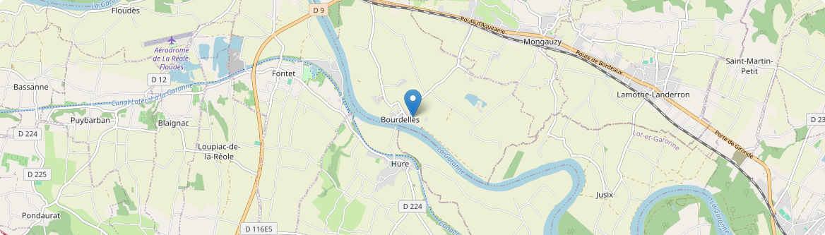 Bourdelles - Carte