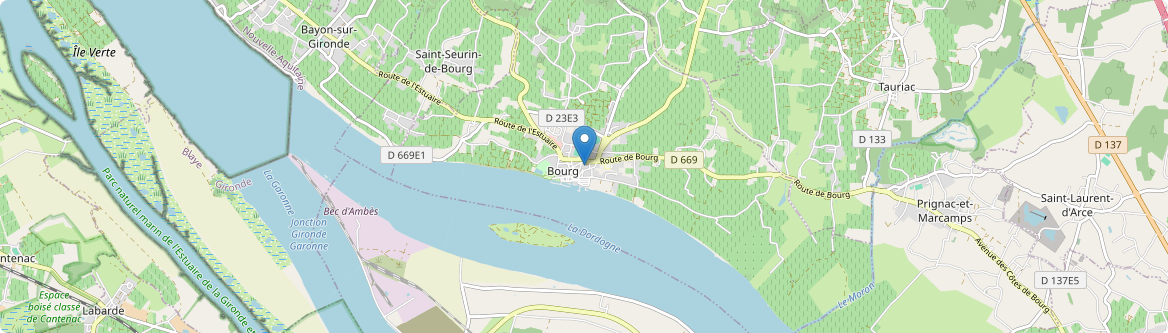 Bourg - Carte