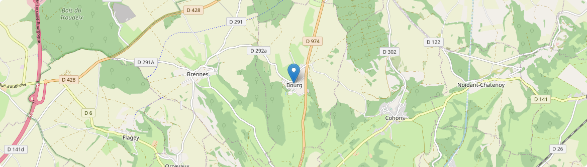 Bourg - Carte
