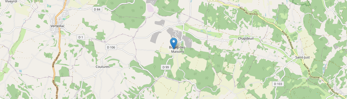 Bourg-des-Maisons - Carte