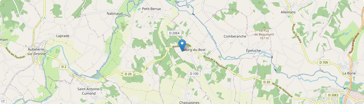 Bourg-du-Bost - Carte