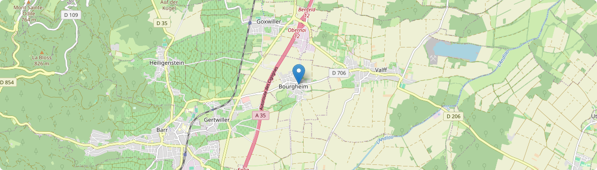 Bourgheim - Carte
