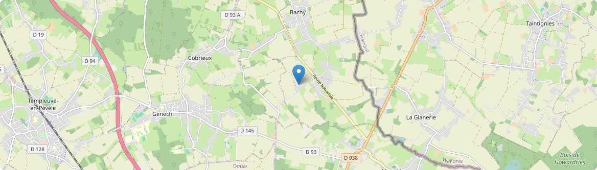Bourghelles - Carte