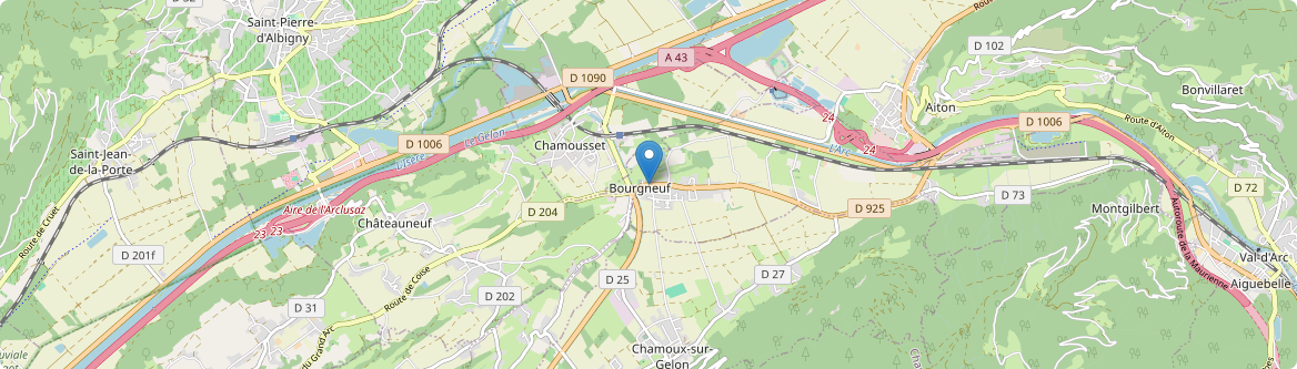 Bourgneuf - Carte