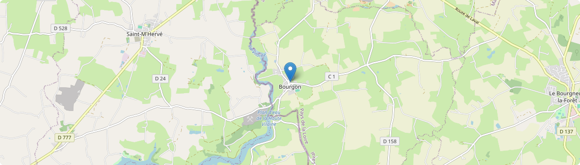Bourgon - Carte
