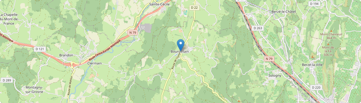 Bourgvilain - Carte