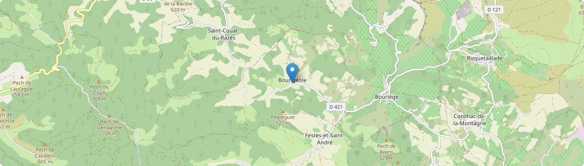 Bourigeole - Carte