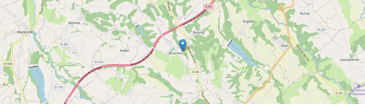 Bournos - Carte
