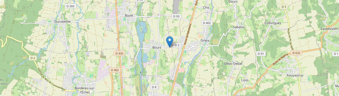 Bours - Carte