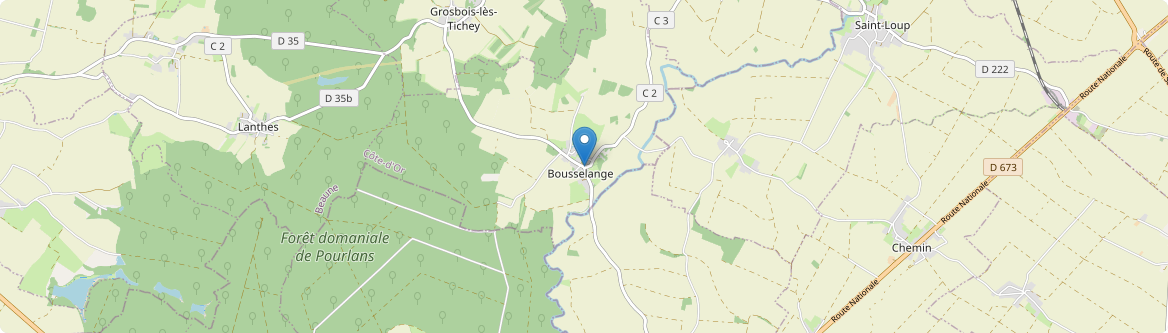 Bousselange - Carte