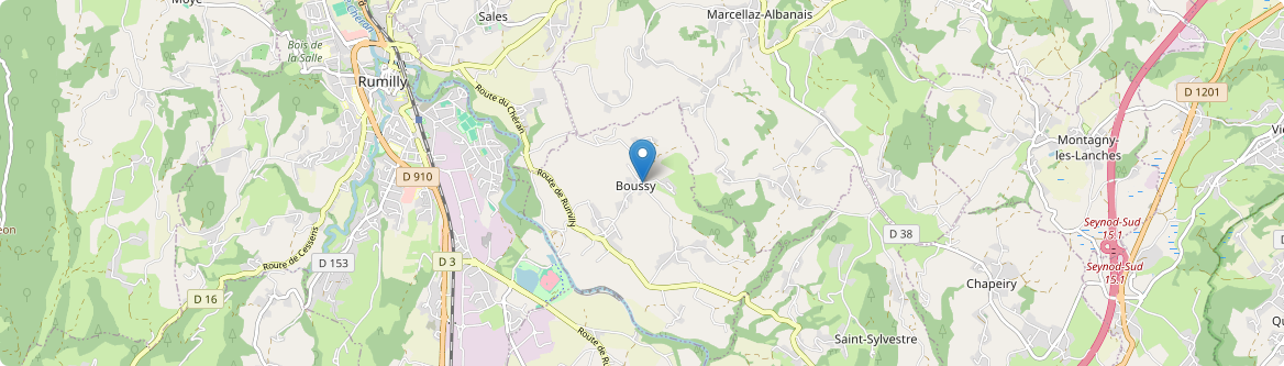 Boussy - Carte