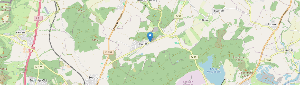 Boust - Carte