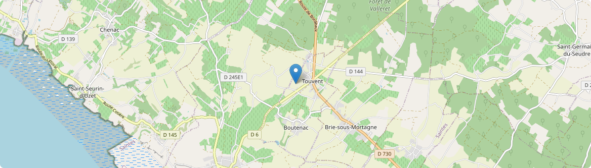 Boutenac-Touvent - Carte