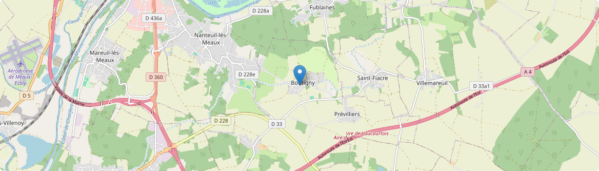 Boutigny - Carte