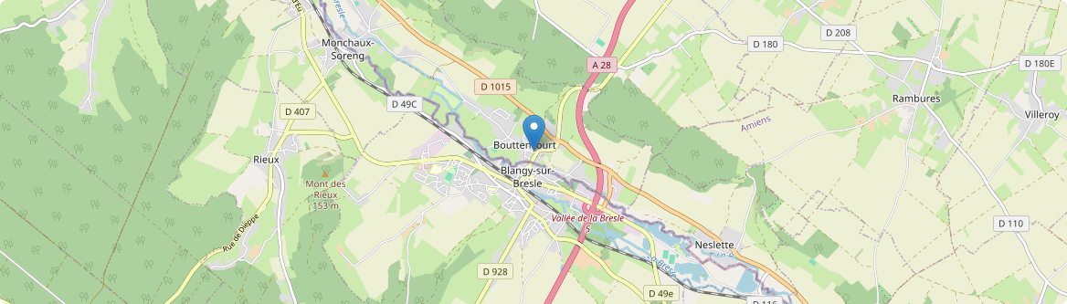 Bouttencourt - Carte