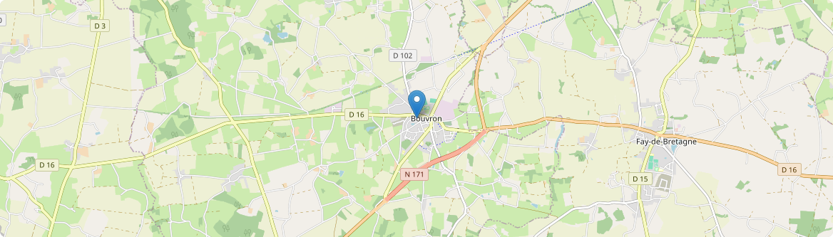 Bouvron - Carte