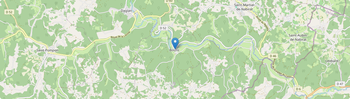 Bouzic - Carte