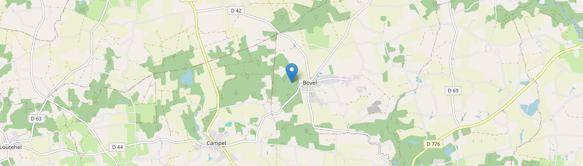 Bovel - Carte